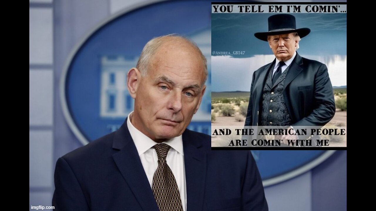 Marines Arrest Former White House Chief of Staff John Kelly !!