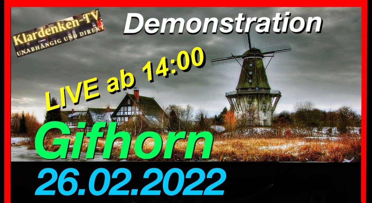 RESTREAM I Demonstration in Gifhorn am 26.02.2022