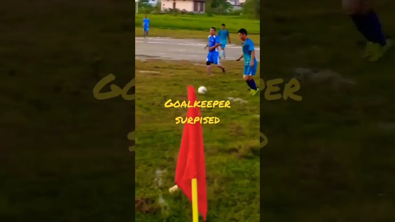 Biratnagar vs ithari goal keeper surprised #football