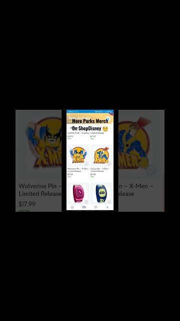 Interesting seeing more Park Merch showing up on ShopDisney.