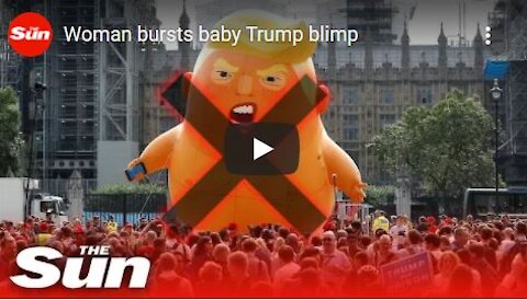 4th June FRIDAY: 2 YR ANNIVERSARY SINCE TRUMP BABY BLIMP POPPING!