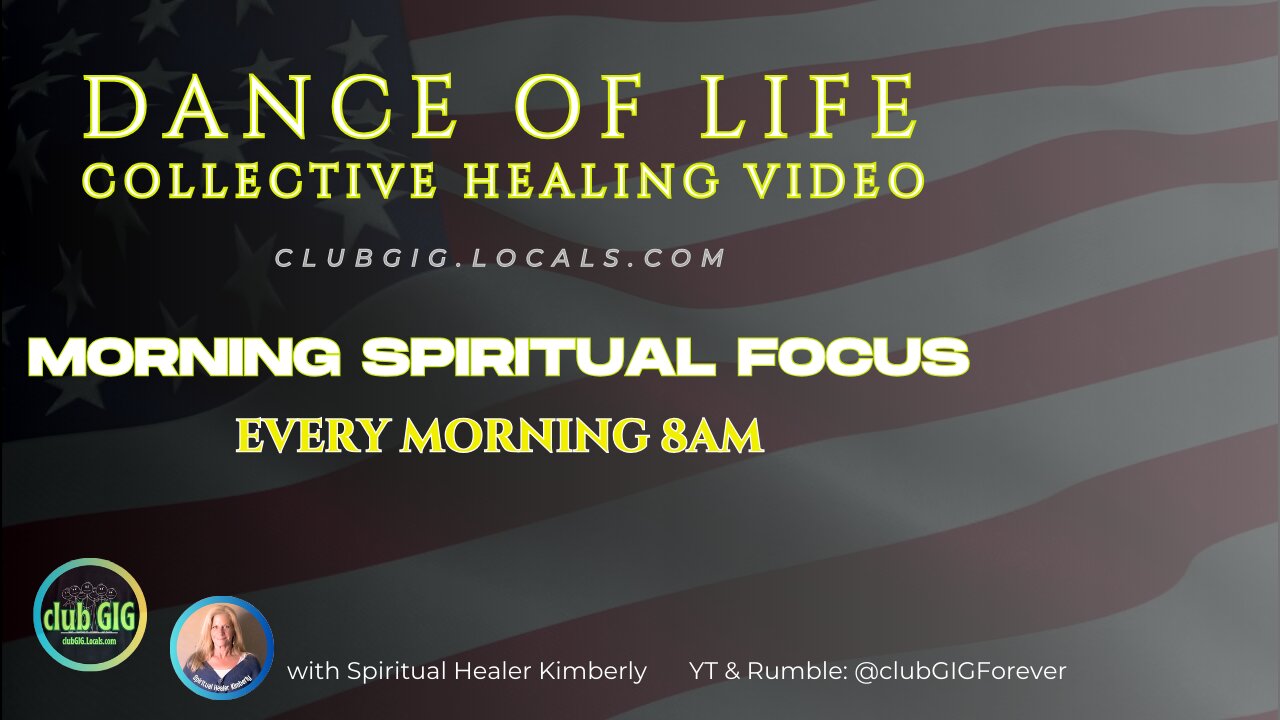 DANCE OF LIFE MORING FOCUS THURS APRIL4