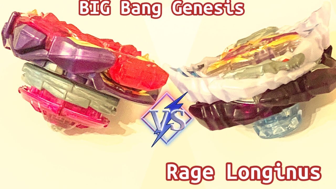 Big Bang Genesis vs Rage Longinus | Beyblade Battle ⚔️
