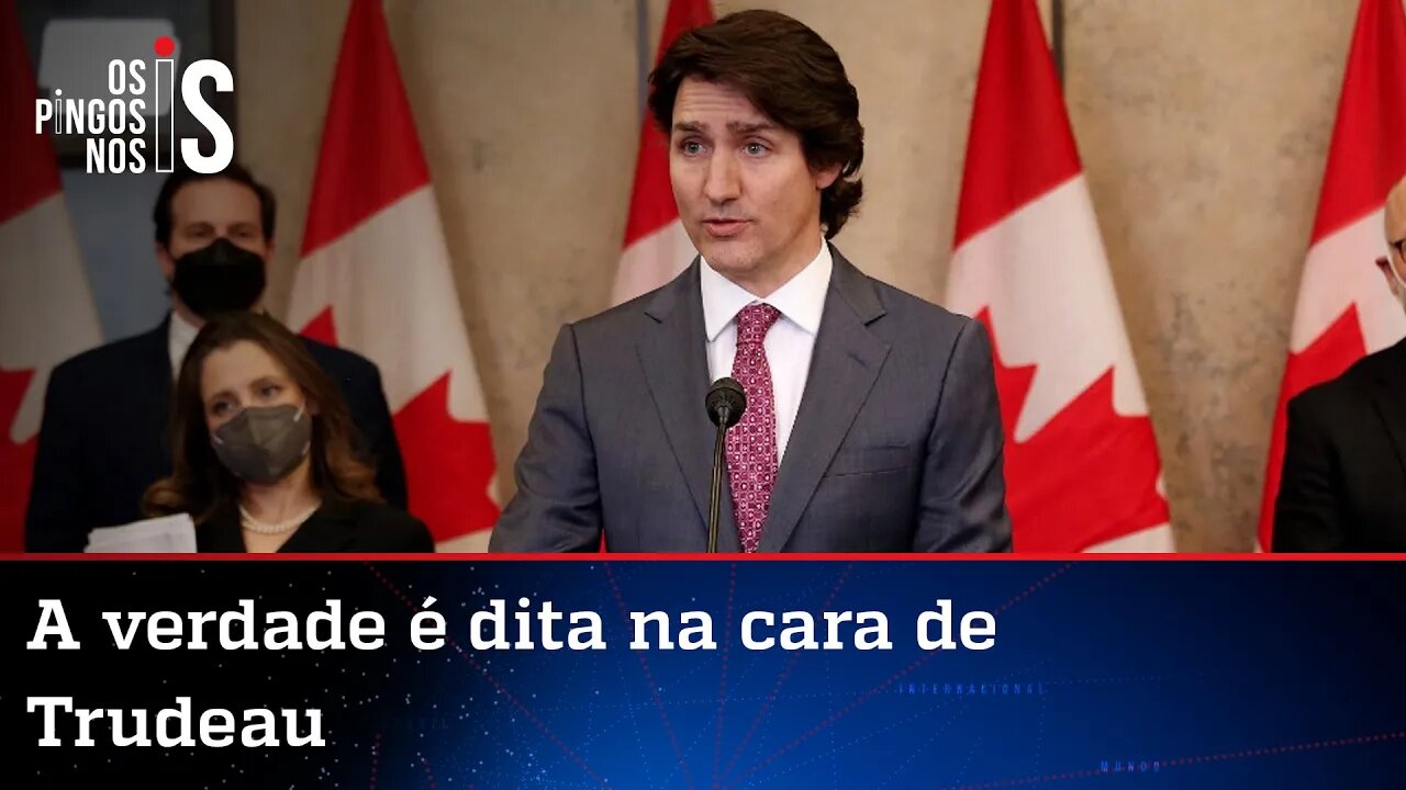 Trudeau vira alvo de críticas no Parlamento Europeu