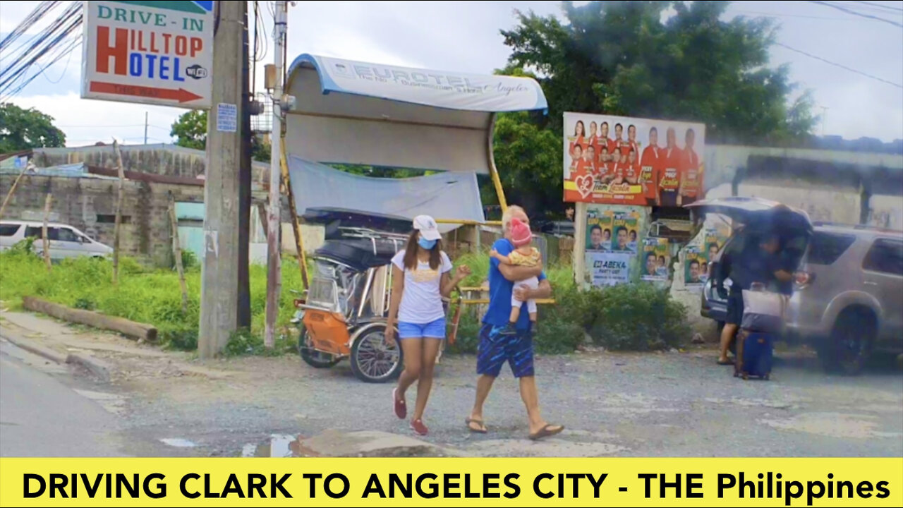 Driving - Clark TO Angeles City - Old Videos