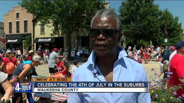 Citizens show their patriotism at local parades