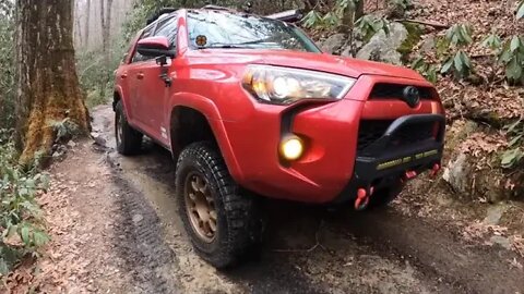 Hurricane = Creek = Trail, Shelton Laurel, and Bear Wallow Gap with the 4 Runner and NoBo 10