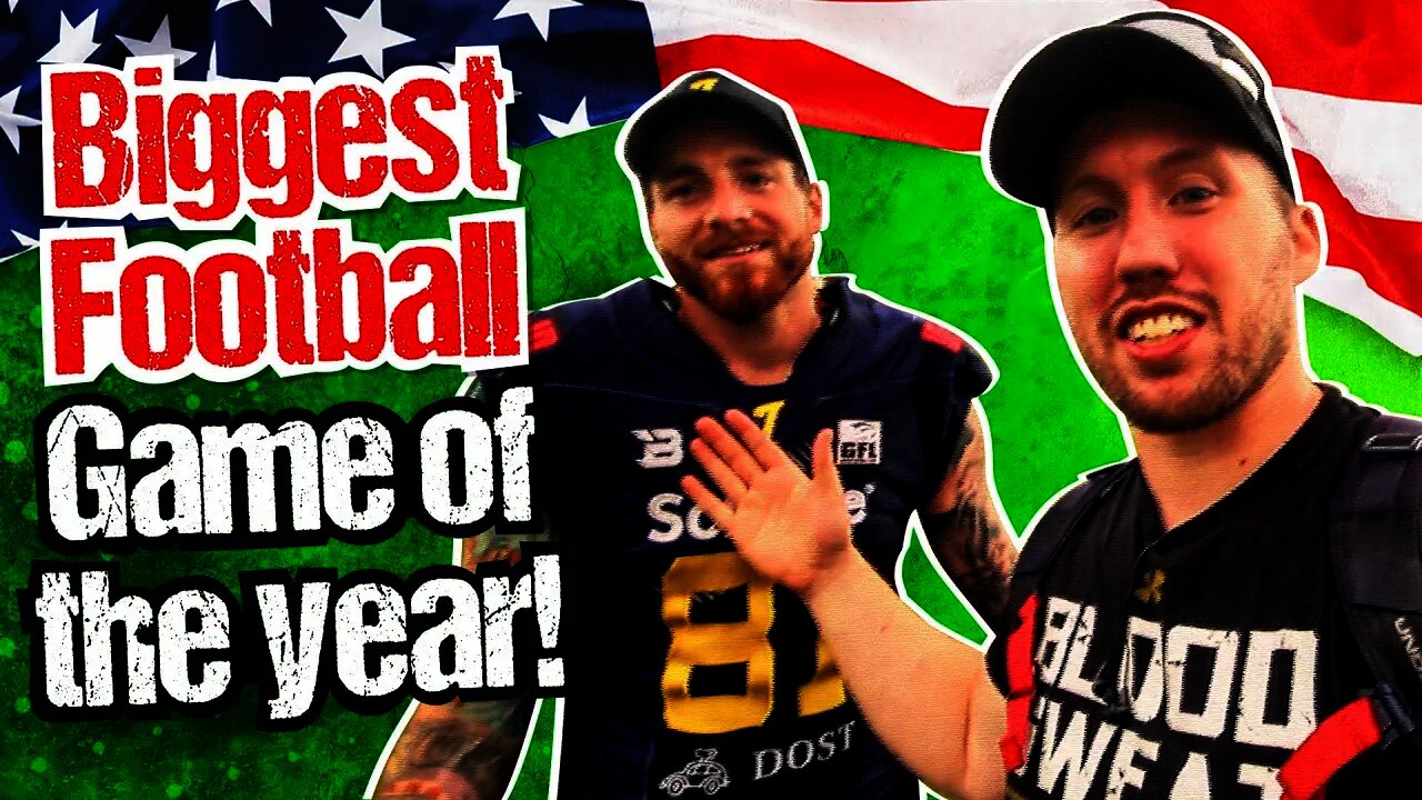 Hildesheim vs. Braunschweig Game Day Vlog; American in Germany!