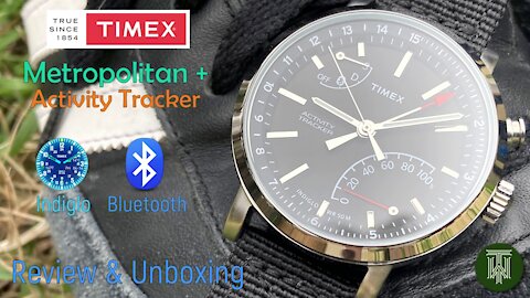 Timex Metropolitan+ 50m Fitness Watch - Review & Unboxing (TW2P81700 / M372N)