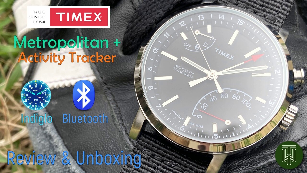 Timex Metropolitan+ 50m Fitness Watch - Review & Unboxing (TW2P81700 / M372N)