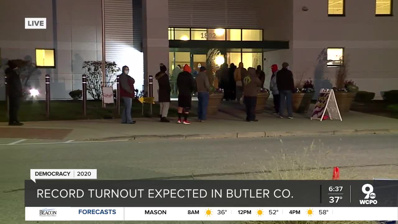 Butler County sees record breaking number of voters