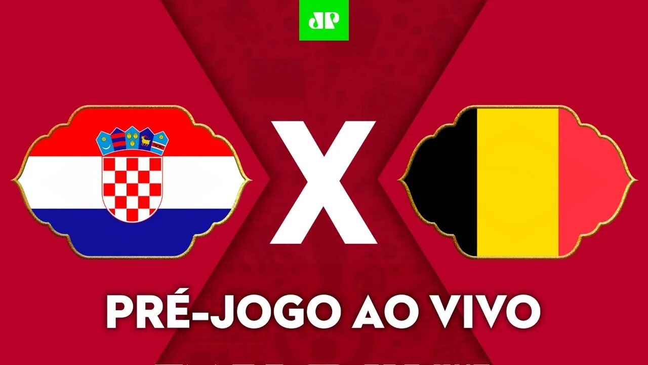 CROÁCIA 0 X 0 BÉLGICA - COPA DO MUNDO 2022 - PRÉ-JOGO