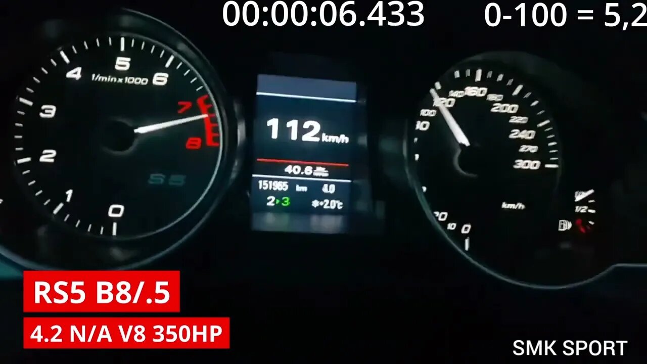 AUDI S5 ACCELERATION BATTLE