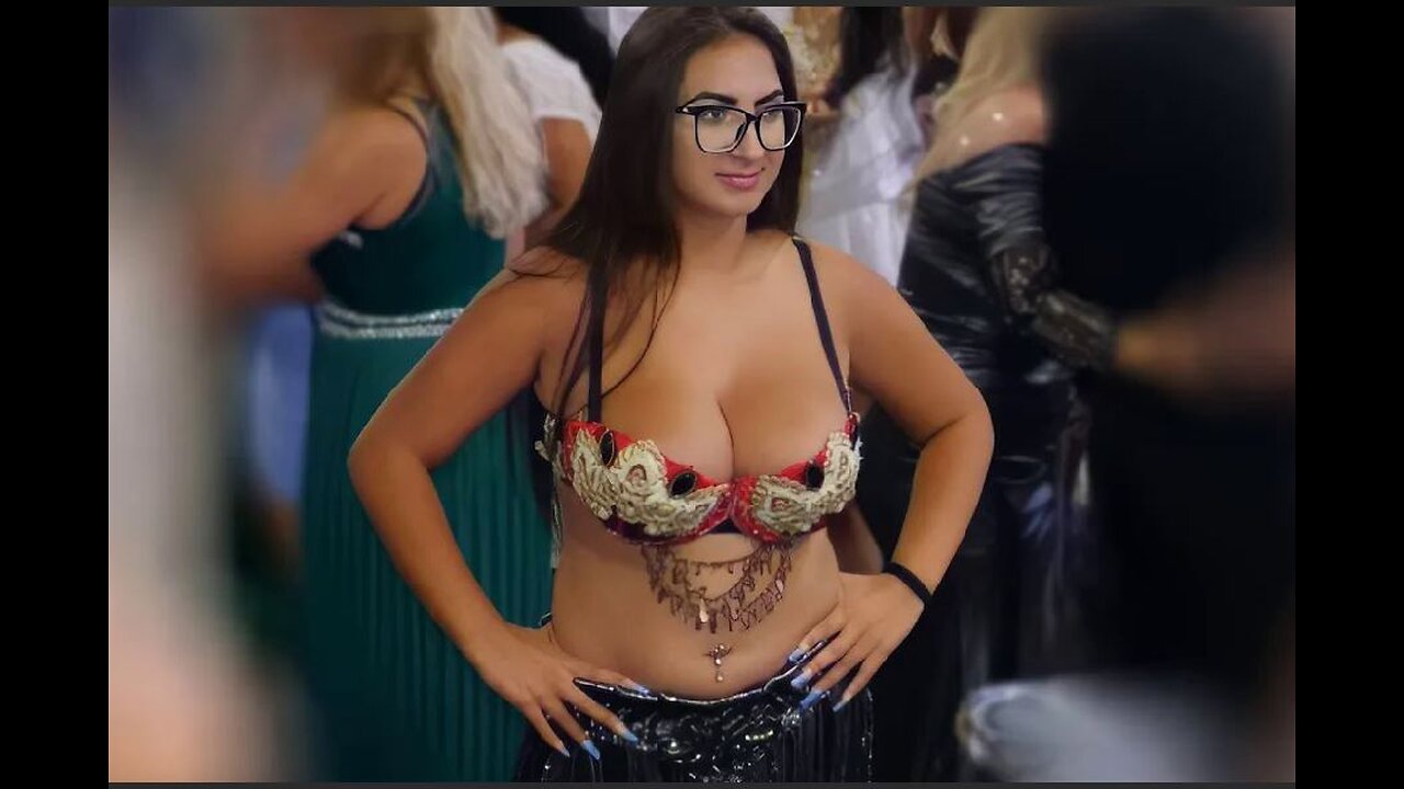 Belly Dancer With Glasses