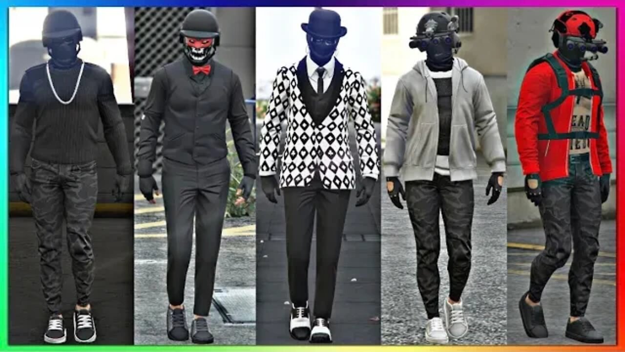 Top 5 Best Easy To Make Male Tryhard Outfits 39 GTA Online