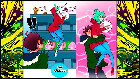 ELA FLUTUOU NO SUPERMERCADO