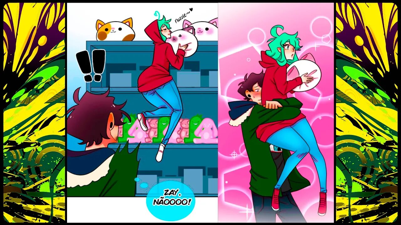 ELA FLUTUOU NO SUPERMERCADO