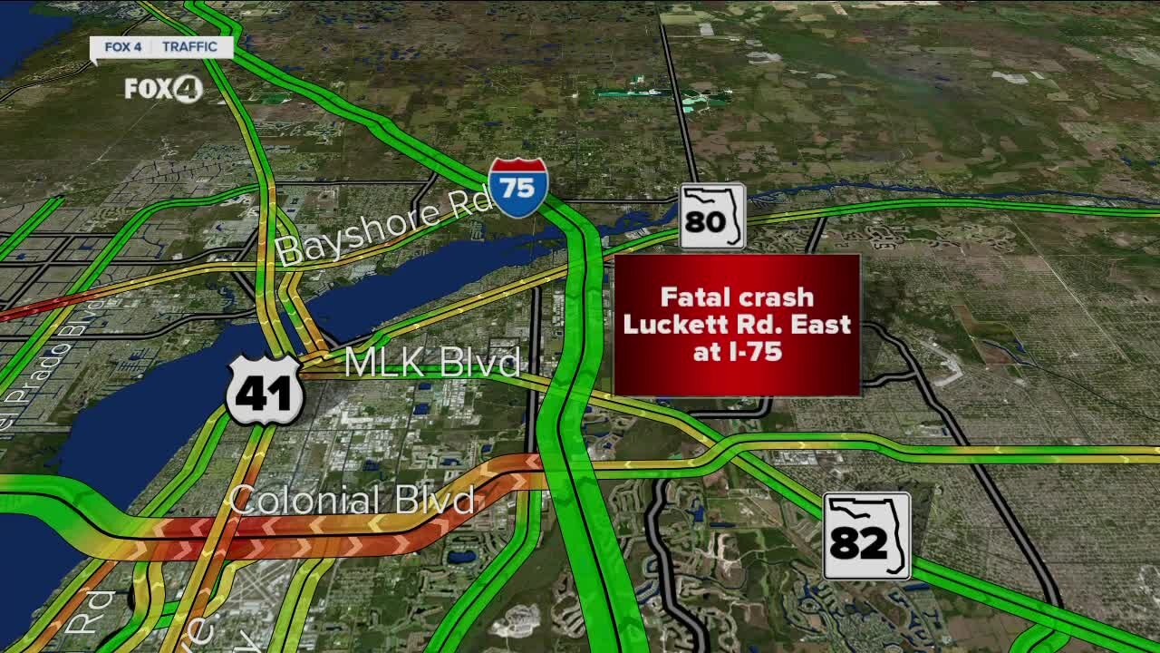 Fatal crash on I-75 and Luckett Road