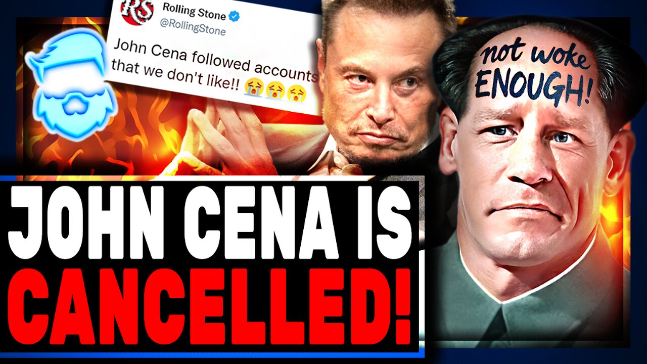 John Cena BLASTED In UNHINGED Hitpiece By Elon Musk Obsessed Woke Loser