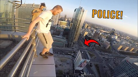 POLICE ESCAPE IN POLAND!