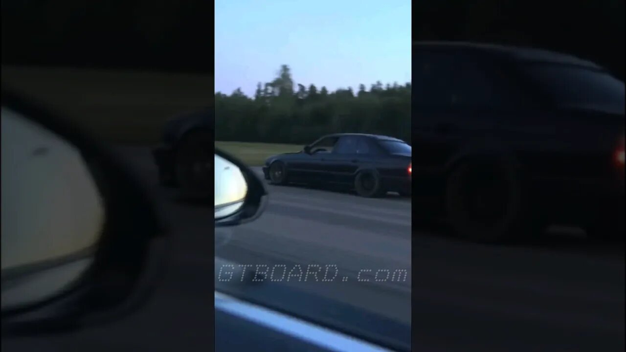 👌 1001 HP Bugatti Veyron 16.4 vs BMW M5 E34 Turbo by AG i Norrköping ✅️🇸🇪🏁 #bmw #bmwm5 #e34 #m5e34 #