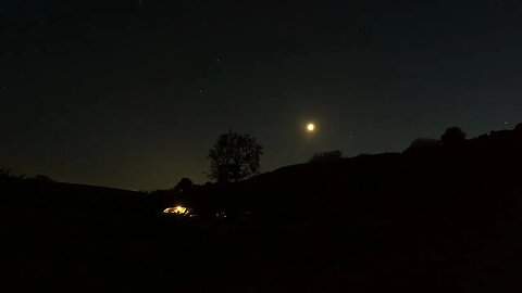 Nightlapse. Shipley bridge. Avon Reservoir. Dartmoor. 24th May 2023