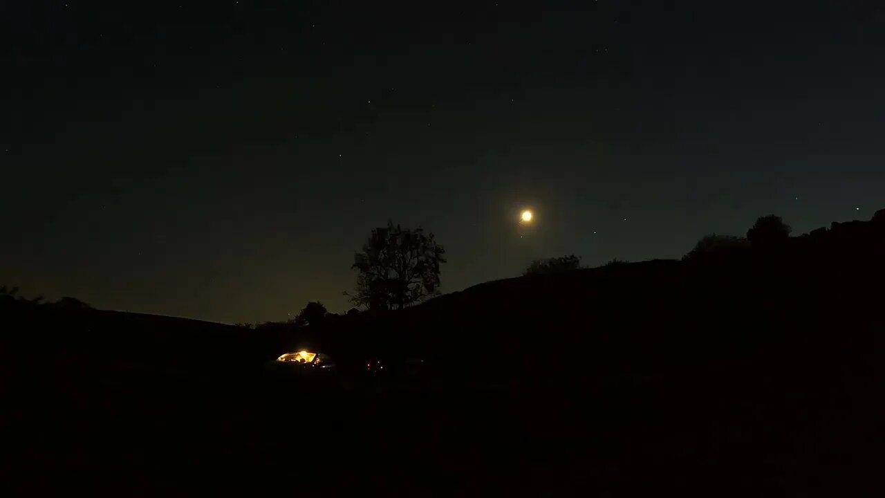 Nightlapse. Shipley bridge. Avon Reservoir. Dartmoor. 24th May 2023