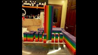 Making Rainbow Soap