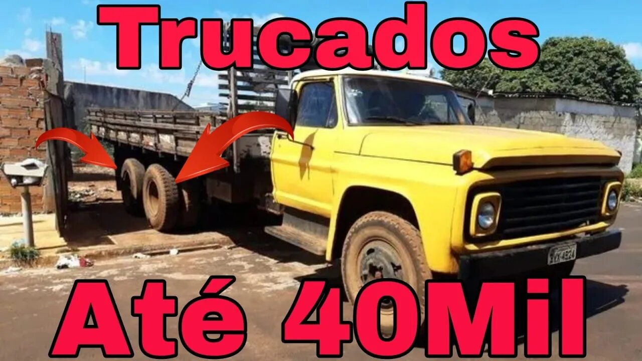 CAMINHÕES TRUCADOS A VENDA ATÉ 40MIL Oliveira Isaias