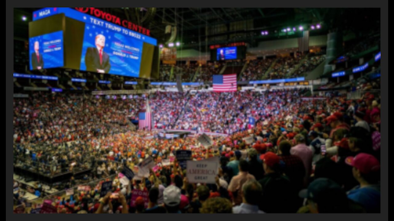 Thousands pack Lorain County Fairgrounds for rally featuring former President Donald Trump