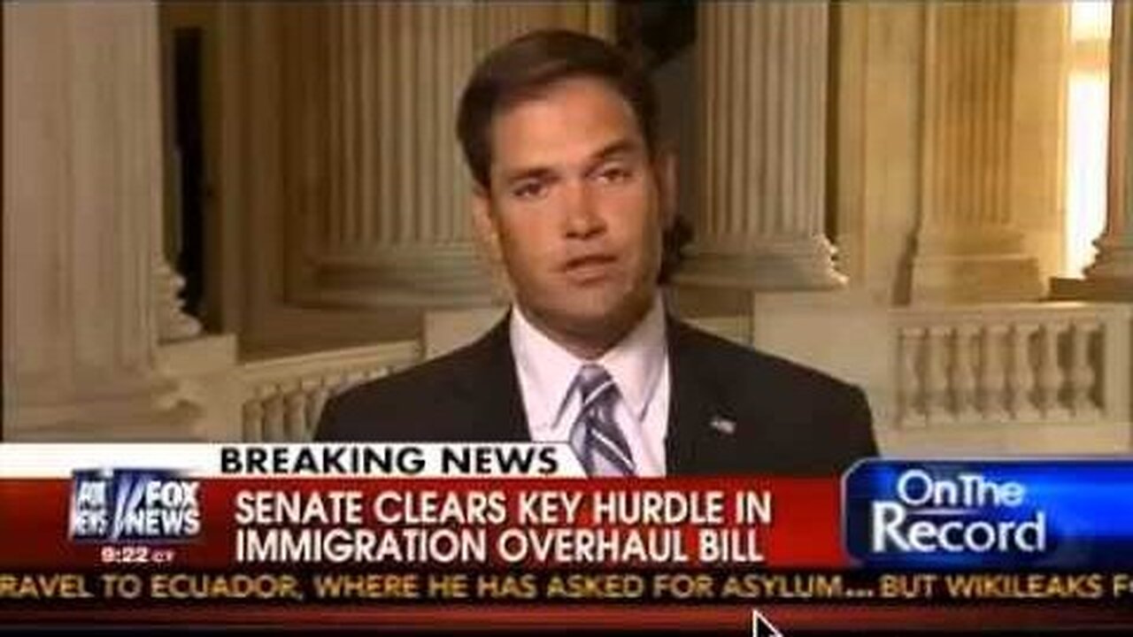 Rubio Discusses Senate Approval Of Hoeven-Corker Amendment w/ Greta Van Susteren