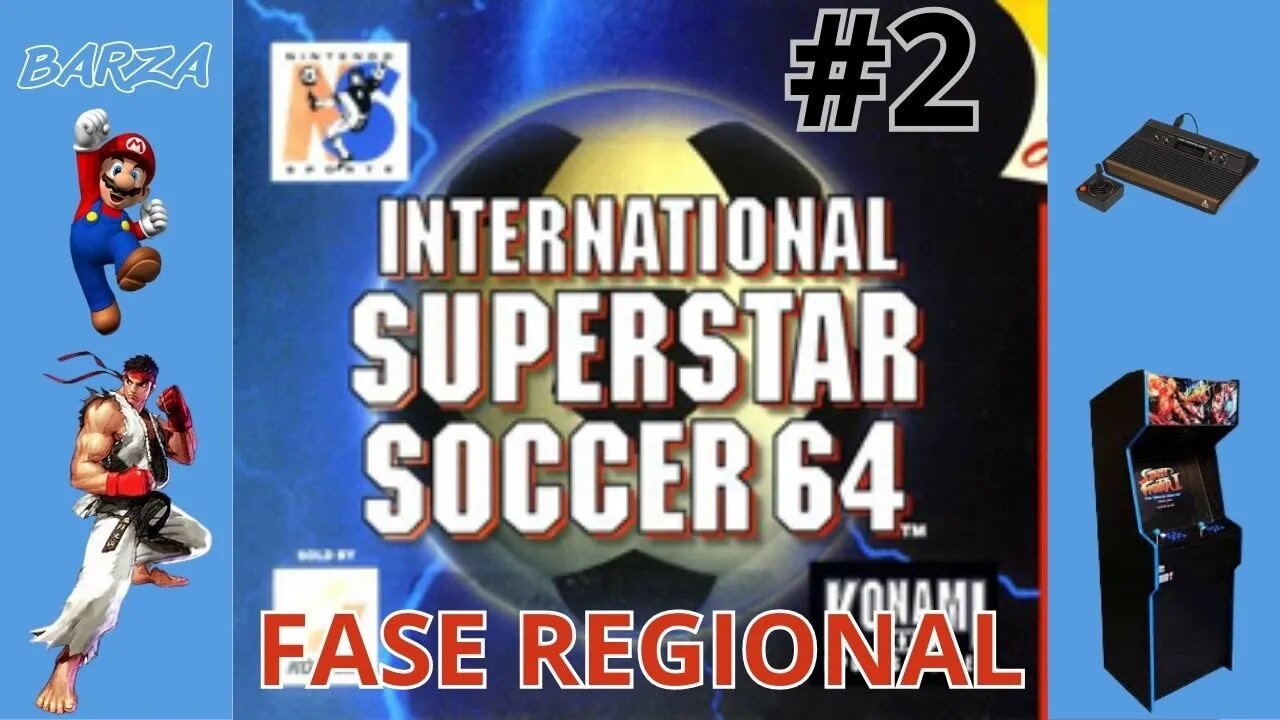 INTERNATIONAL SUPERSTAR SOCCER 64 | NINTENDO 64 | FASE REGIONAL 2 | KONAMI | 1997