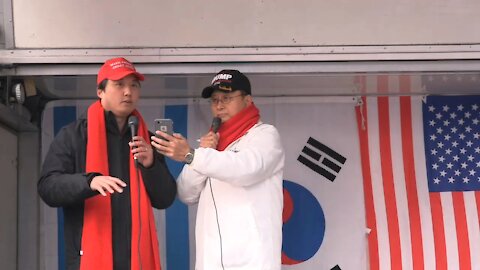 ★2차 반중!친미 태극기 집회_국민특검 김유진 변호사 한미혈맹 명연설! [태평TV] 180120-4 토 [광화문 미대사관 옆, 오후 4시] 태평 태투_김일선 교수