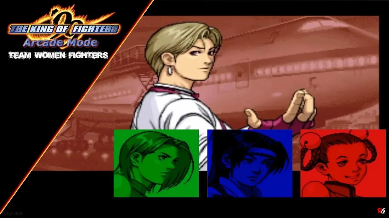 The King of Fighters 99: Arcade Mode - Team Women Fighters