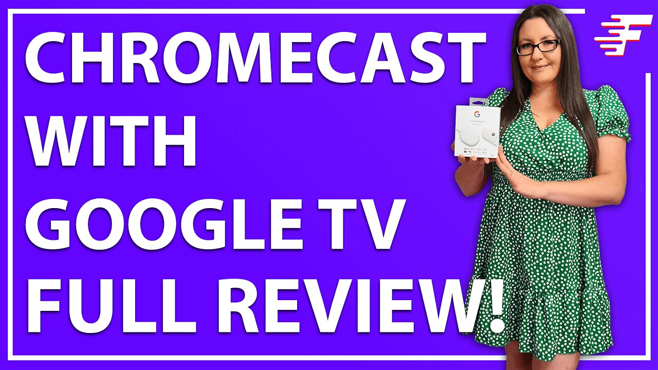 CHROMECAST WITH GOOGLE TV FULL REVIEW I'M IMPRESSED!!