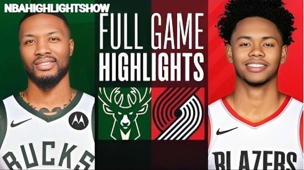 Milwaukee Bucks vs Portland Trail Blazers Full Game Highlights | Jan 31 | 2024 NBA Season