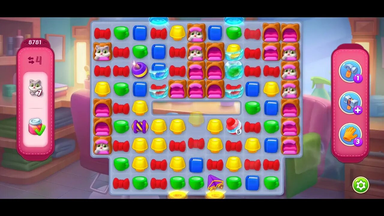 Playrix Homescapes Gameplay Walkthrough Level 8781