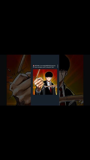 OFFICIEL | Le manga MASHLE prendra fin cette semaine avec le chapitre 162 !