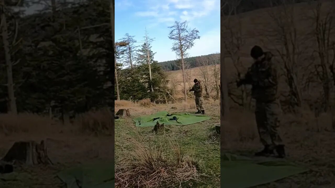 Taking down the Lanshan 2. wildcamping Dartmoor. speedlapse. go pro. May 2022