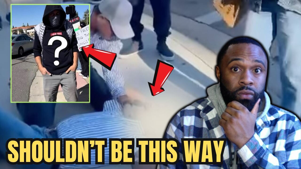 Elderly Jewish Man DIES Clashing with Pro-Palestine Protester