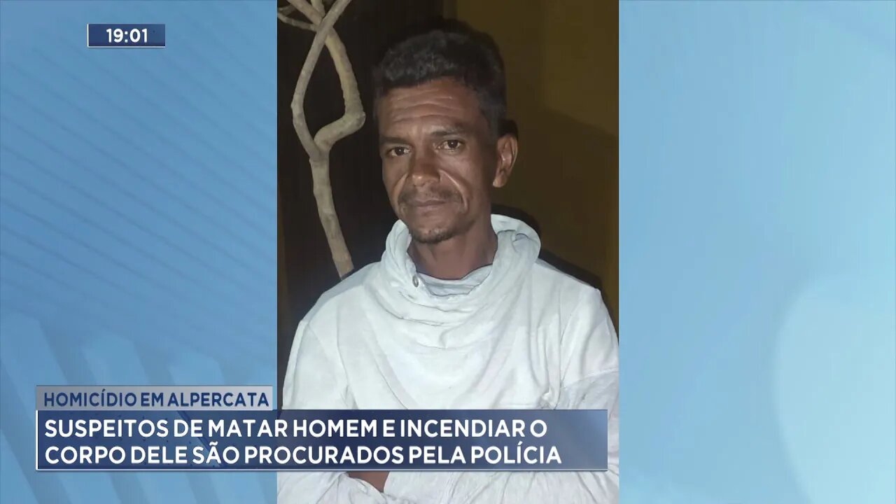 Homicídio em Alpercata: Suspeitos de Matar Homem e Incendiar o corpo dele procurados pela Polícia