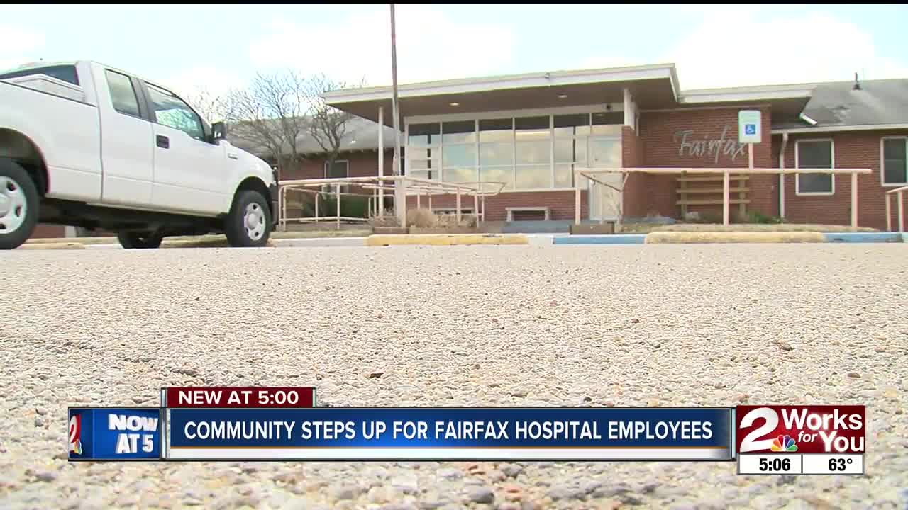 Community steps up for Fairfax hospital staff