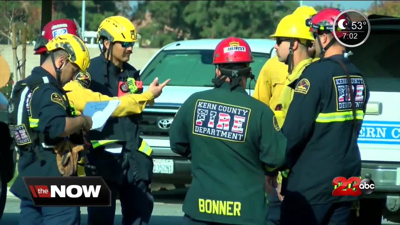 Kern County Firefighters train for large-scale disasters