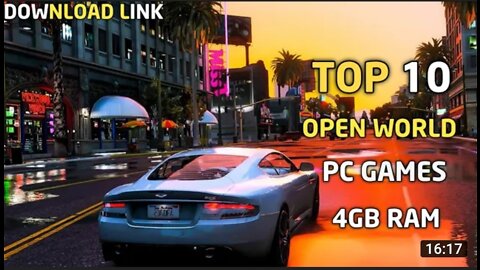 Top 10 games for 4gb ram