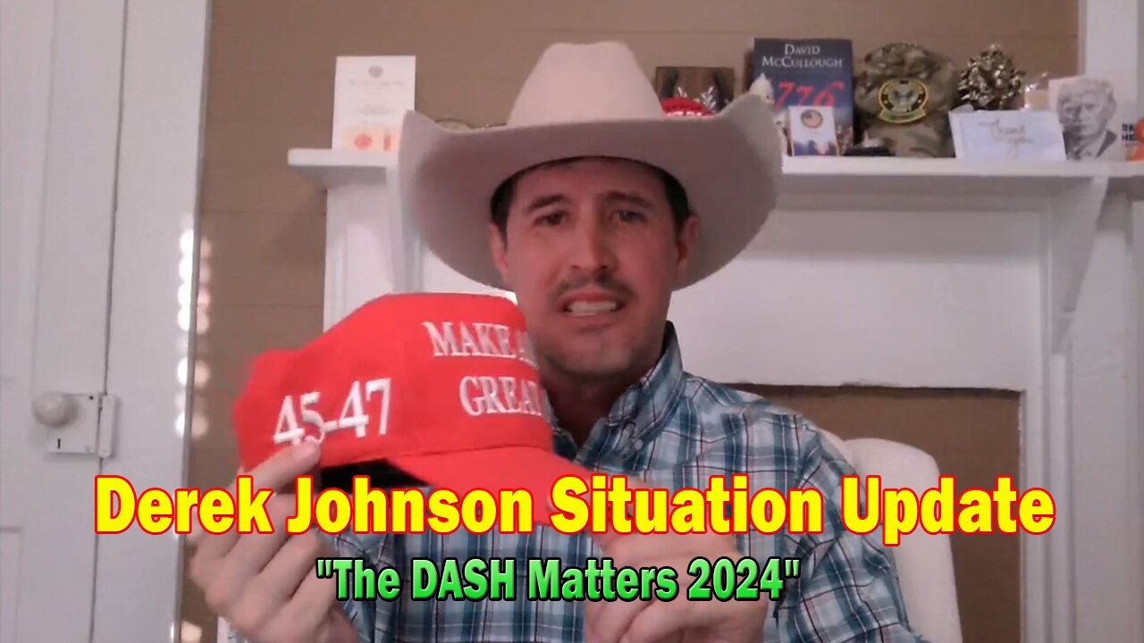 Derek Johnson Situation Update Oct 25: "The DASH Matters 2024"