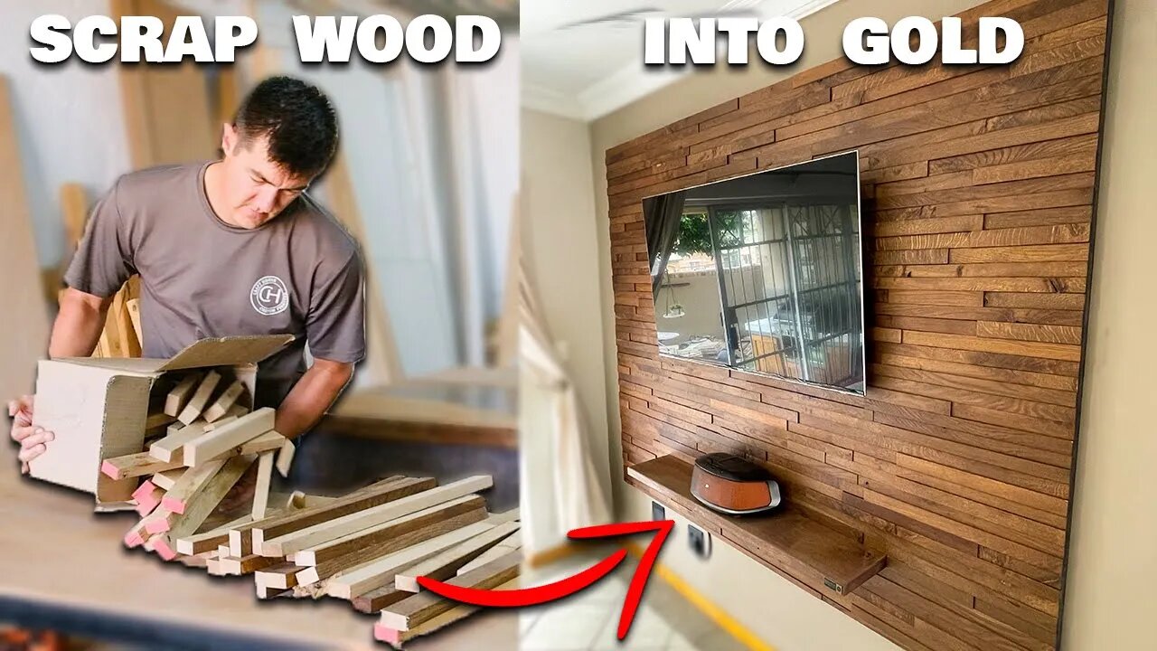 DIY Scrap Wood Project | COST $0.00