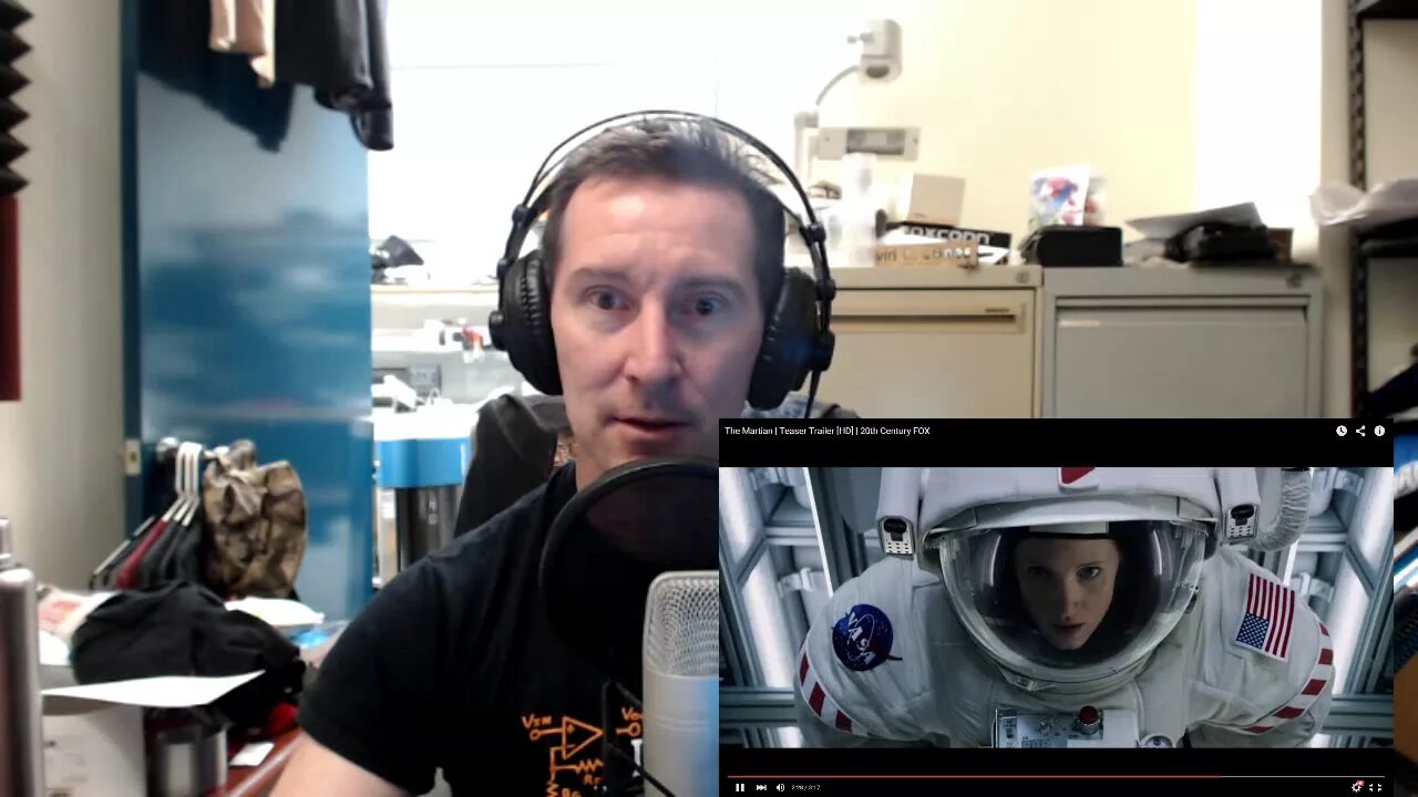 The Martian Movie Trailer Reaction