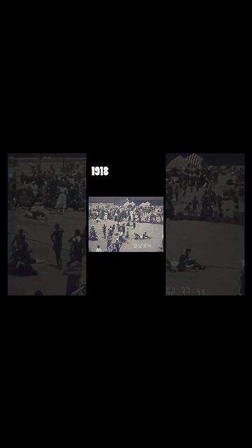 Coney Island Amusement Park 1918 | Restored footage