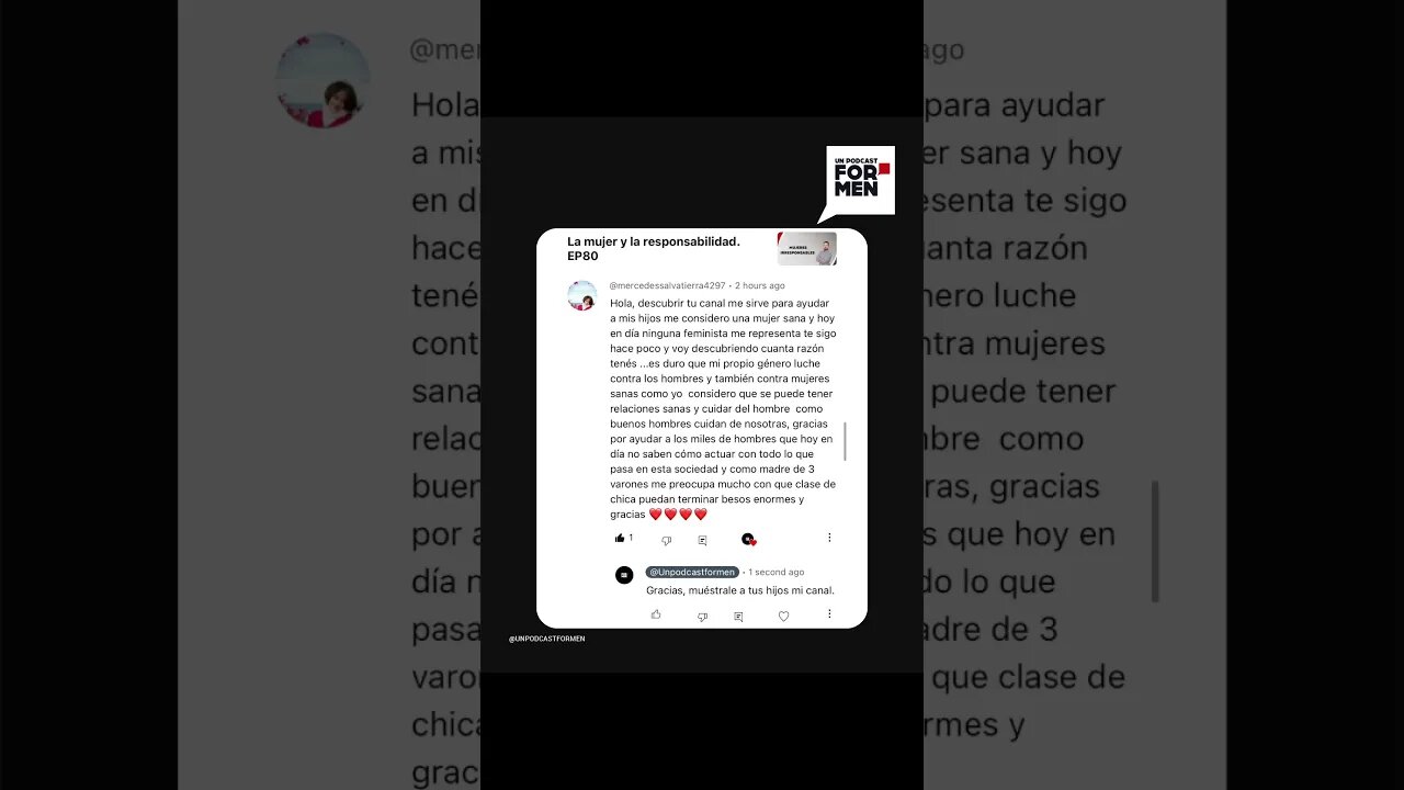Las mujeres también opinan! 💬 Comentarios de la semana 📌