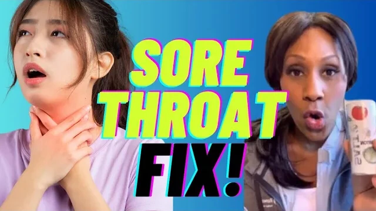How to Get Rid of a Sore Throat FAST: The Best Sore Throat Treatments! A Doctor Explains